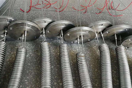 弹簧状电缆伴热带